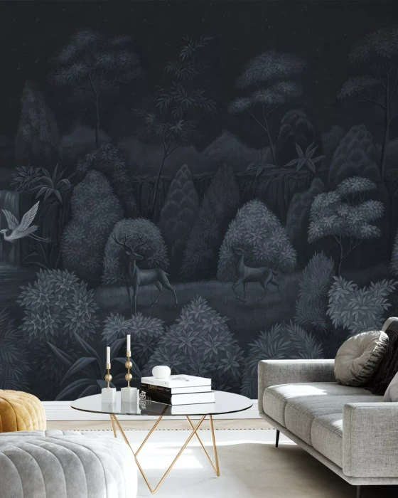 Mural - Nocturnal Symphony Ink (Per Sqm)