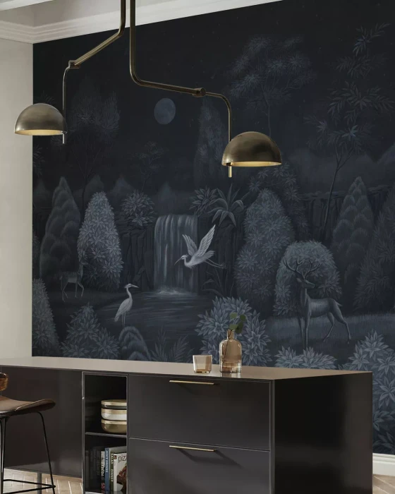 Mural - Nocturnal Symphony Ink (Per Sqm)