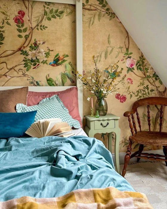 Mural - Pretty Birds (Per Sqm)