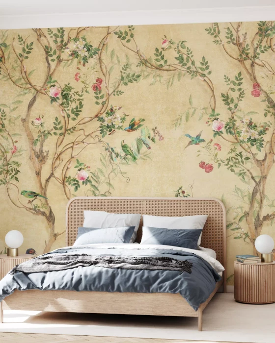 Mural - Pretty Birds (Per Sqm)