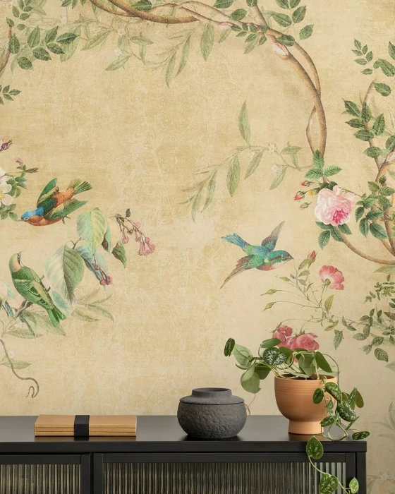 Mural - Pretty Birds (Per Sqm)