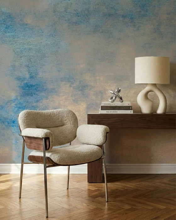 Mural - A Glimpse of Blue (Per Sqm)