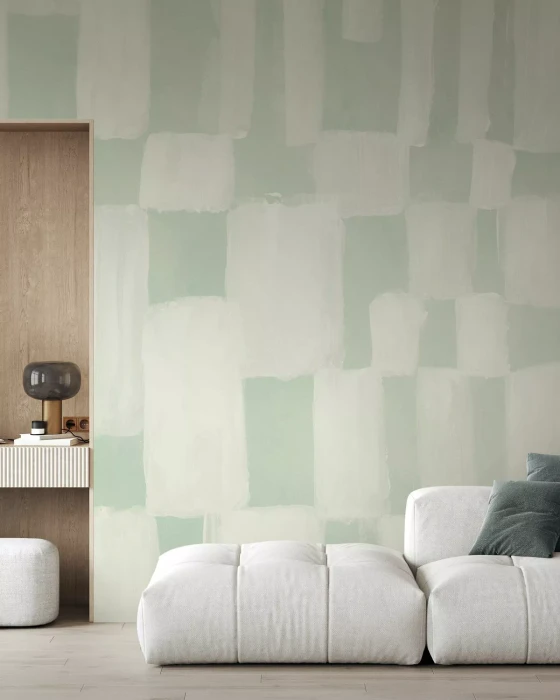 Mural - Twillingate Mosaic Green (Per Sqm)