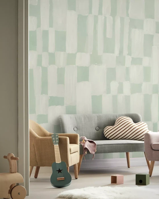 Mural - Twillingate Mosaic Green (Per Sqm)