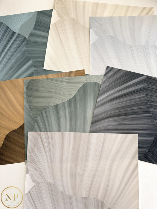 Serene Petals - Cream / Grey