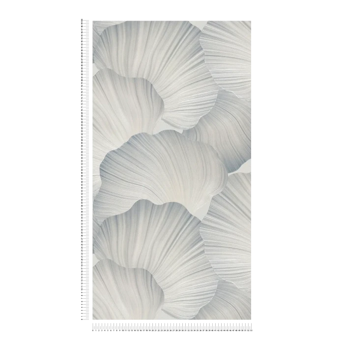 Serene Petals - Blue / Grey