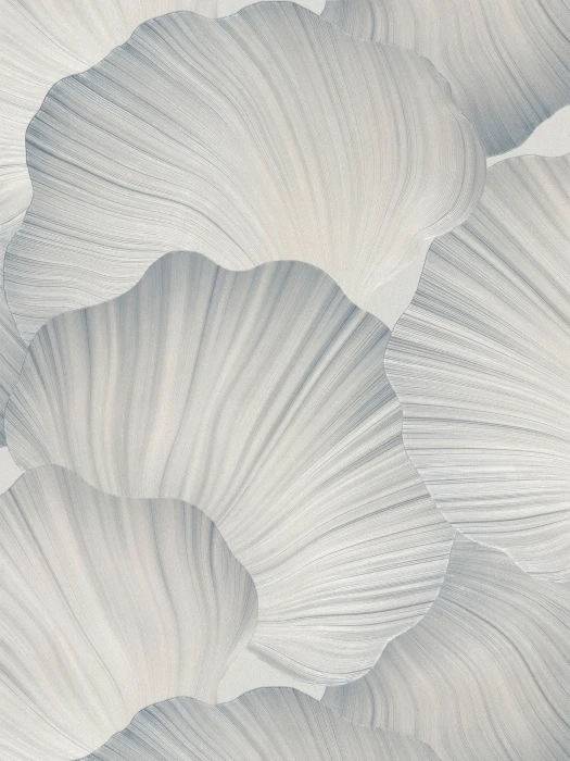 Serene Petals - Blue / Grey