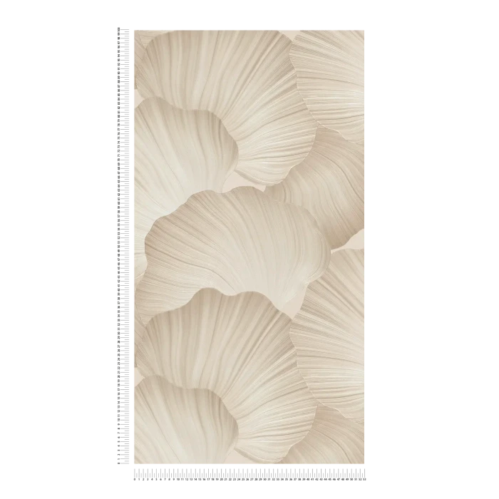 Serene Petals - Beige