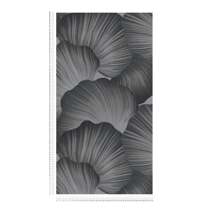 Serene Petals - Charcoal