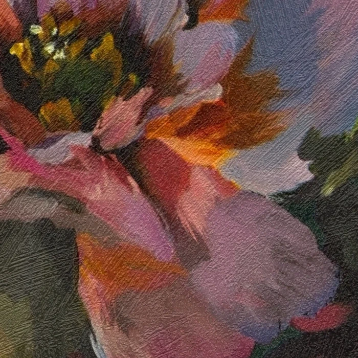 Bloom - Charcoal / Pink