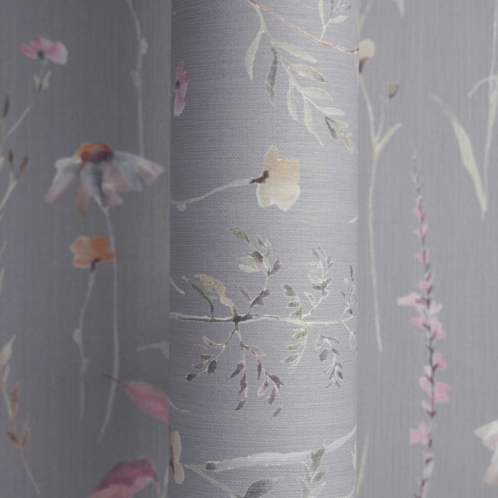 Ethereal Blooms - Grey / Pink