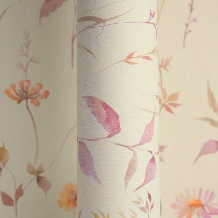 Ethereal Blooms - Beige/ Pink