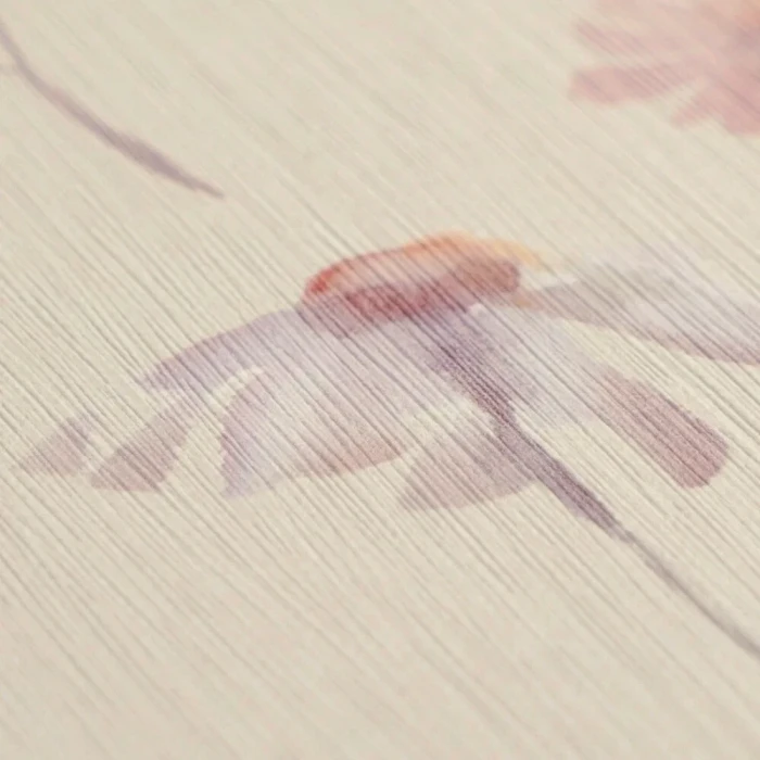 Ethereal Blooms - Beige/ Pink