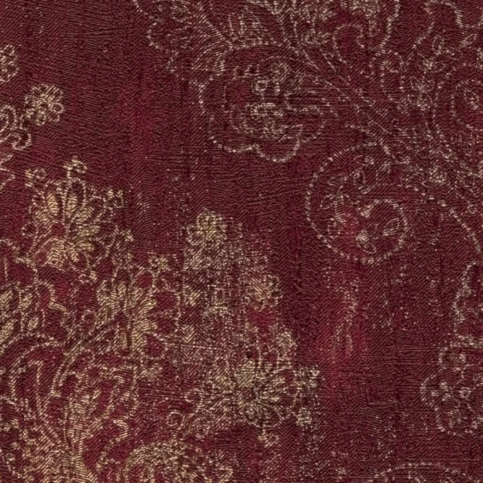 Gilded Damask - Rouge Red