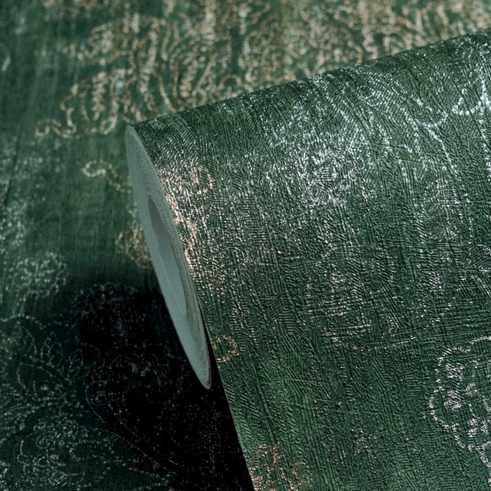 Gilded Damask - Green