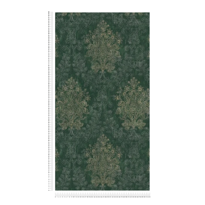 Gilded Damask - Green