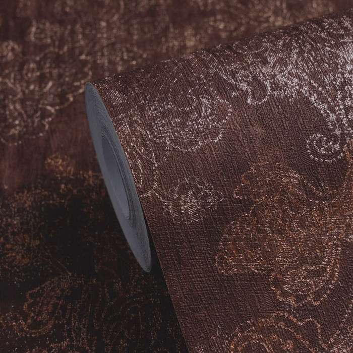 Gilded Damask - Brown