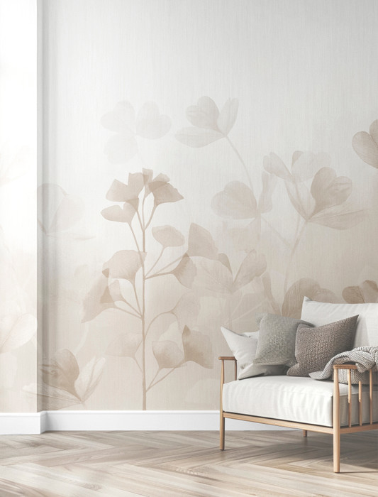 Mural - Clover Lane Taupe (Per Sqm)