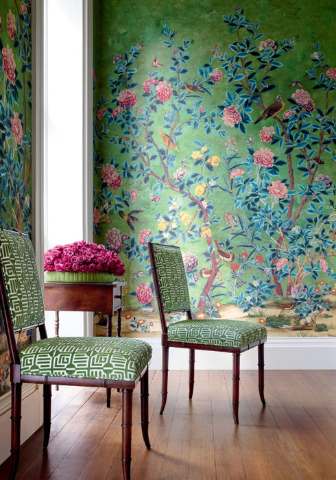 Mural - Jardin Bloom Turquoise