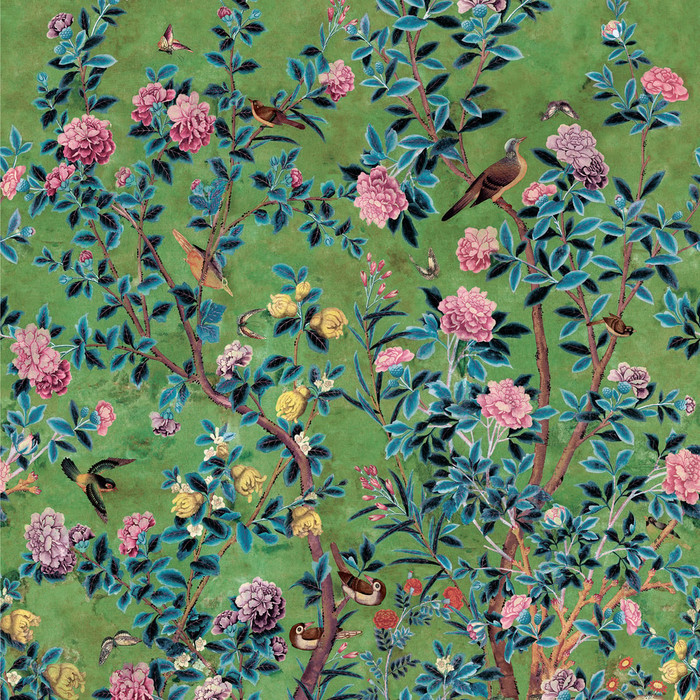 Mural - Jardin Bloom Green