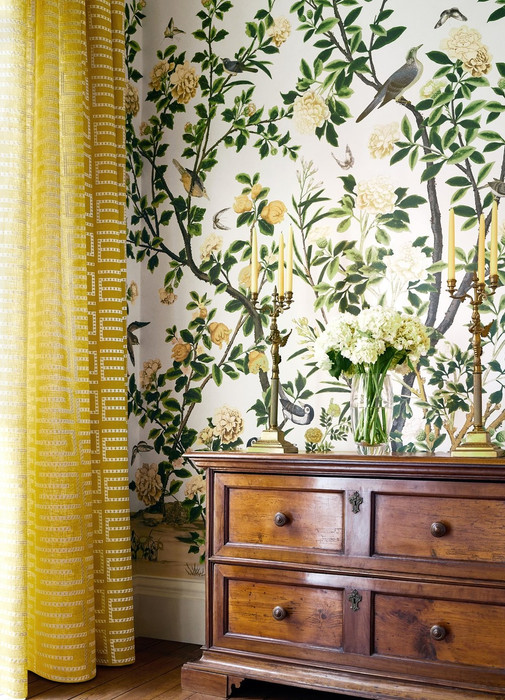 Mural - Jardin Bloom White