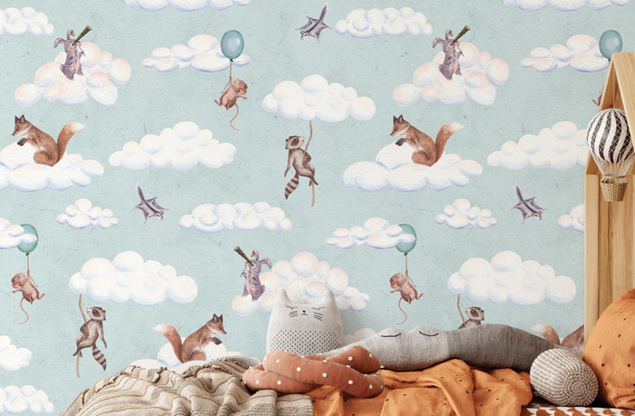 Mural - Fun in the Clouds (Per Sqm)