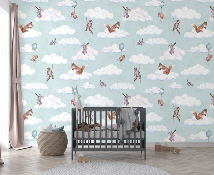 Mural - Fun in the Clouds (Per Sqm)