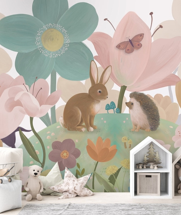 Mural - Flowery Hill (Per Sqm)