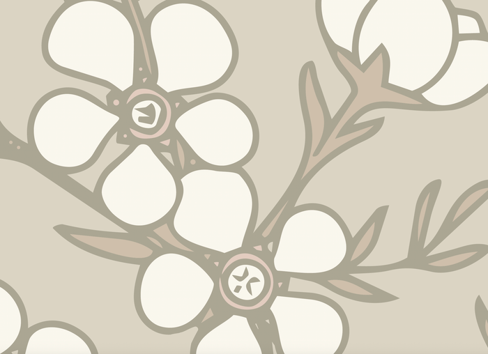Mural - Tea Tree Stone Sage (Per Sqm)