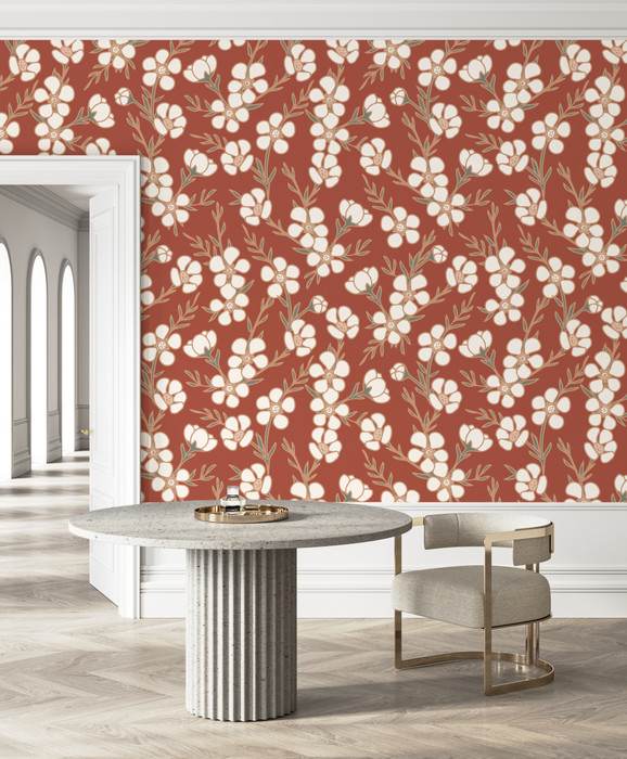 Mural - Tea Tree Rust (Per Sqm)