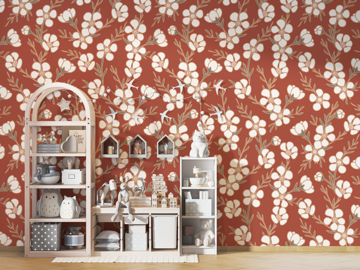 Mural - Tea Tree Rust (Per Sqm)