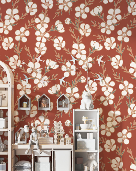 Mural - Tea Tree Rust (Per Sqm)