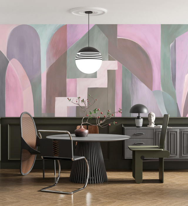 Mural - Geo Paint Formation 3 (Per Sqm)