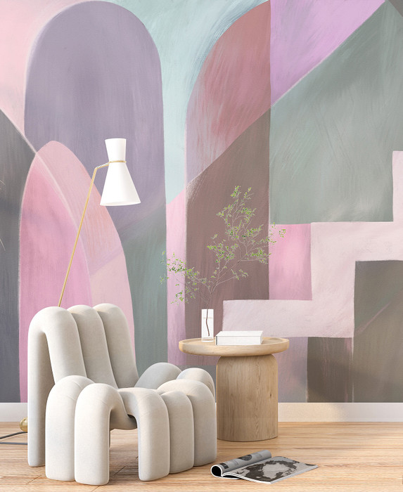 Mural - Geo Paint Formation 3 (Per Sqm)
