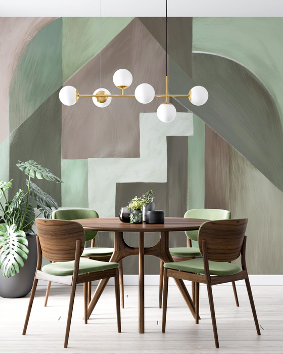 Mural - Geo Paint Formation 5 (Per Sqm)