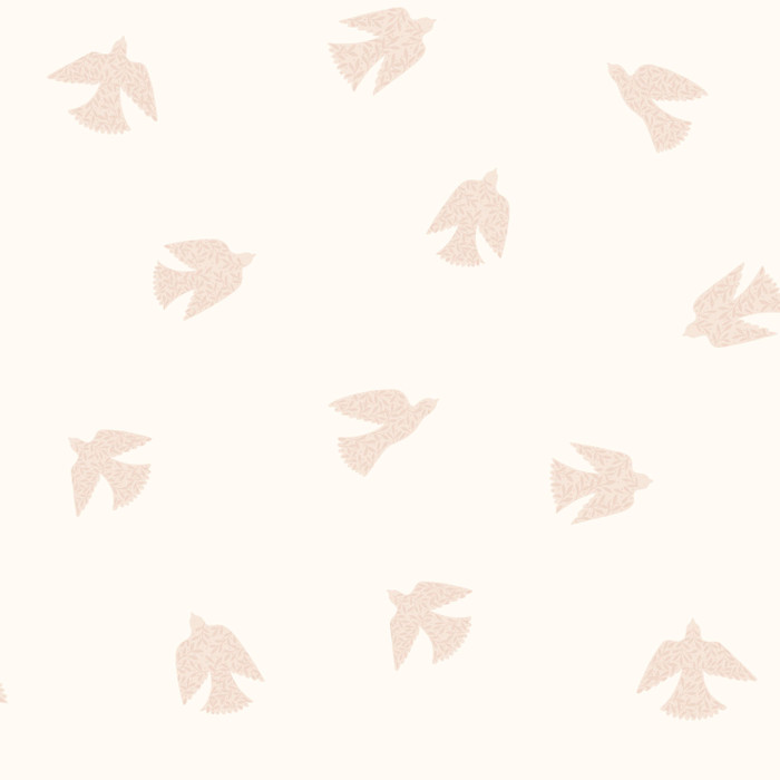 Poetic Birds - Rose Blush