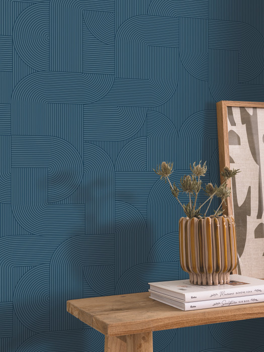 Interlace - Blue