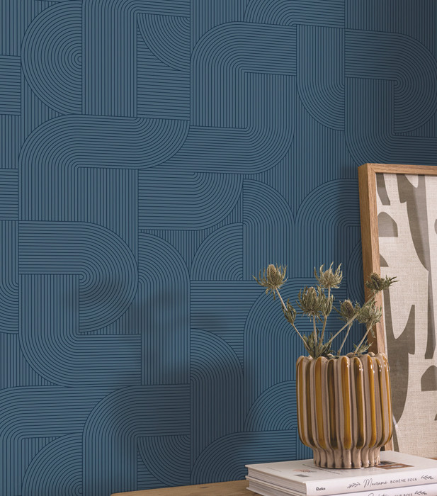 Interlace - Blue