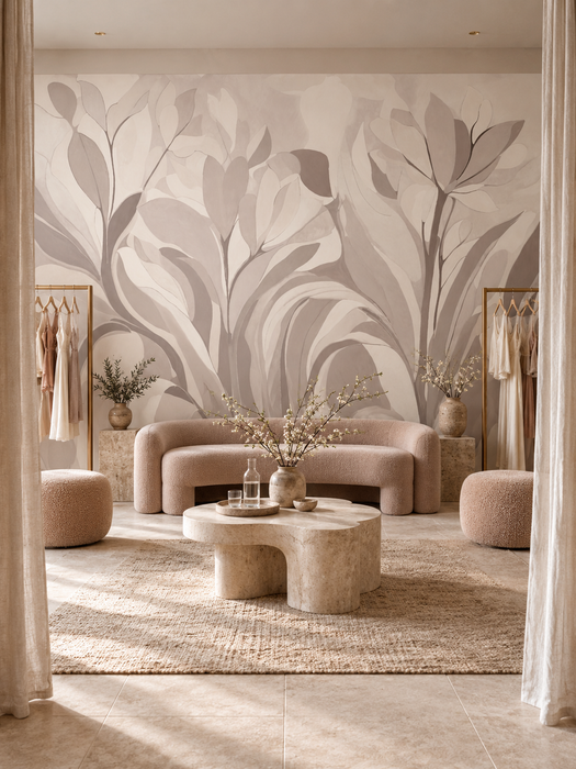 Mural - Emil's Bloom Smoke (Per Sqm)