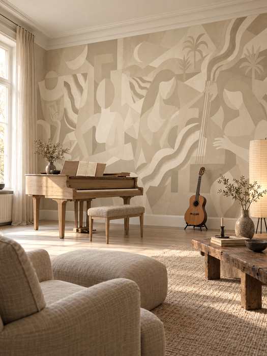 Mural - Lunar Drift Smoke (Per Sqm)