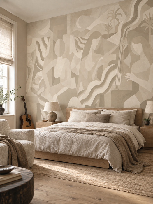 Mural - Lunar Drift Smoke (Per Sqm)