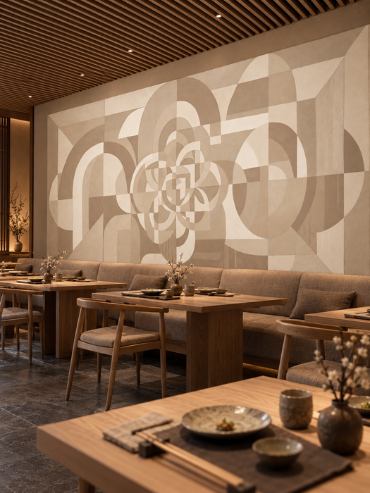 Mural - Silent Passage Sand (Per Sqm)