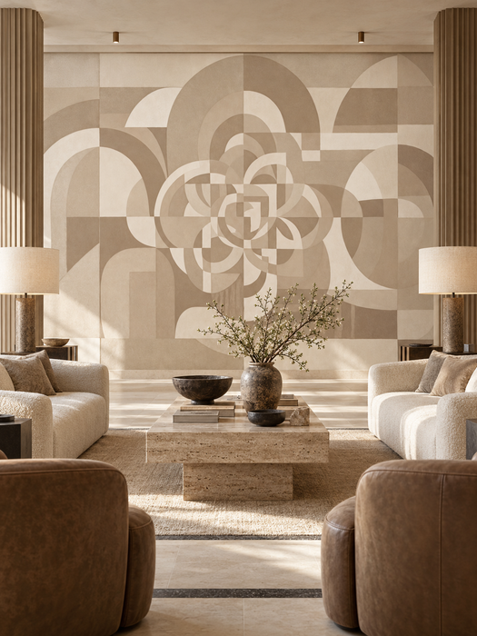 Mural - Silent Passage Sand (Per Sqm)