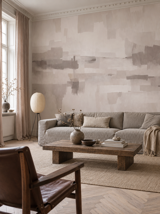 Mural - Velvet Dusk Smoke (Per Sqm)