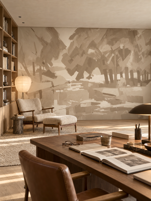 Mural - Velvet Forest Sepia (Per Sqm)