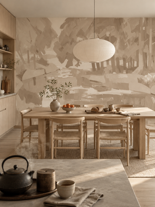 Mural - Velvet Forest Sepia (Per Sqm)