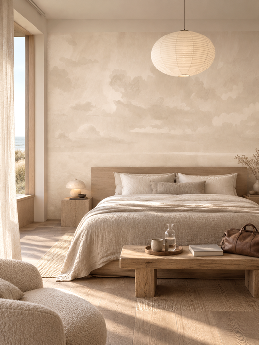 Mural - Velvet Smoke Sand (Per Sqm)