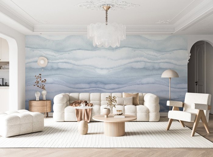 Mural - Sunset Ombre Ocean (Per Sqm)
