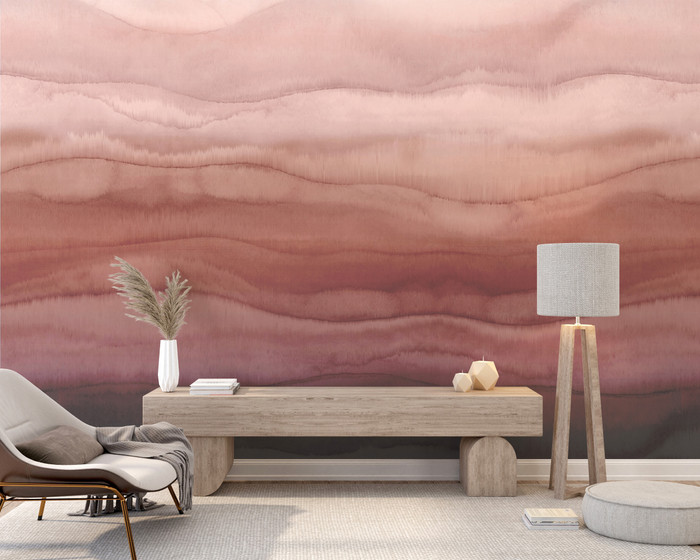 Mural - Sunset Ombre Terracotta (Per Sqm)