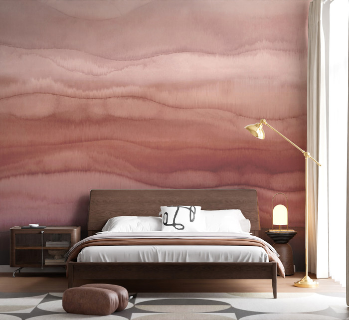 Mural - Sunset Ombre Terracotta (Per Sqm)